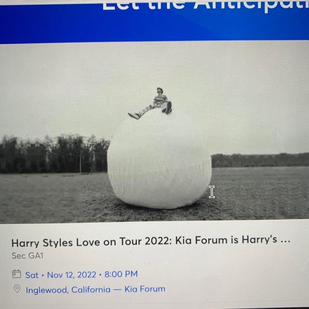 harry style tickets